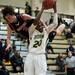 Huron High School senior Demetrius Sims shoots and is fouled in the game against Pickney on Monday, March 4. Daniel Brenner I AnnArbor.com